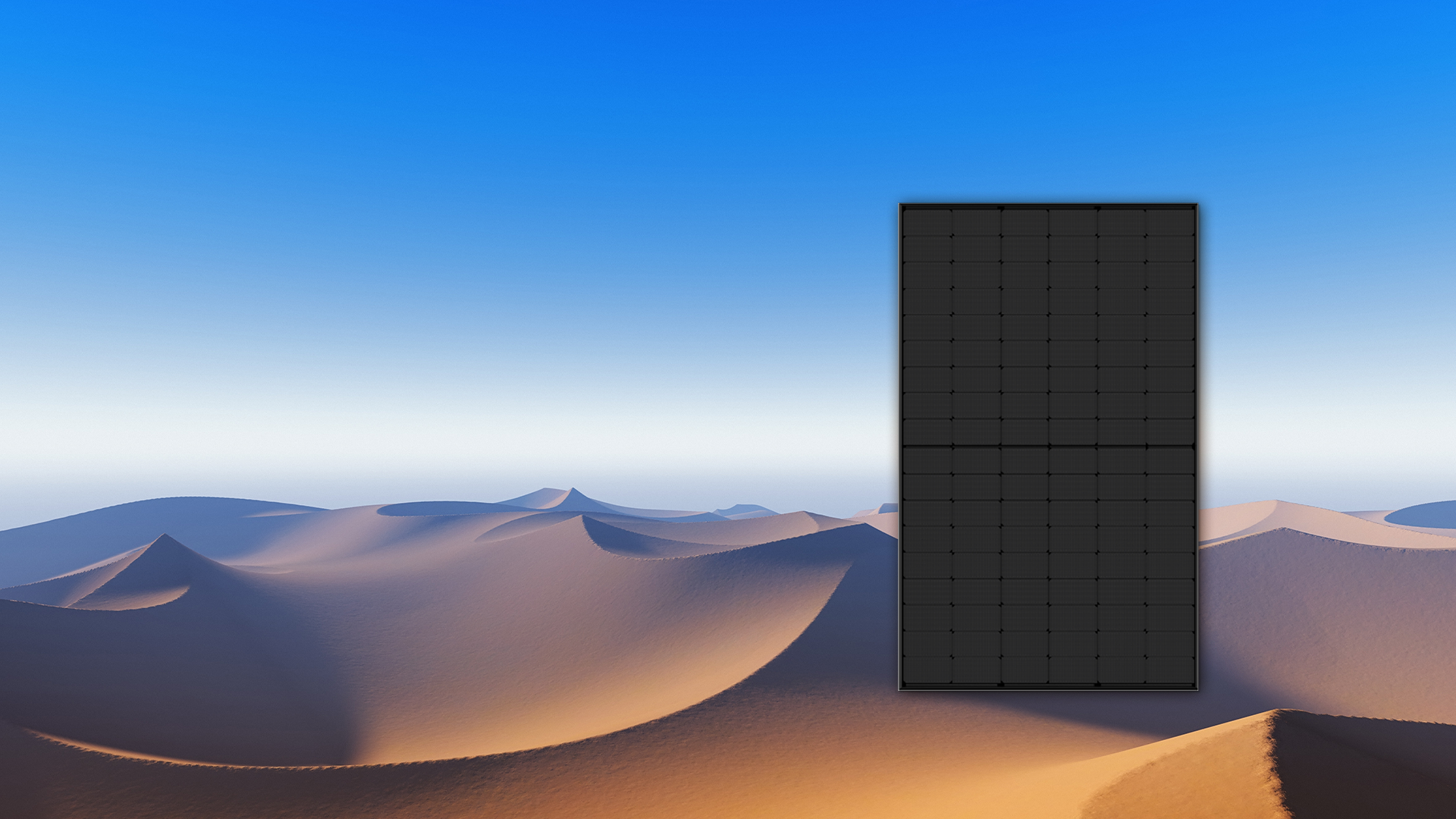 Полностью черные фотоэлектрические модули солнечных панелей