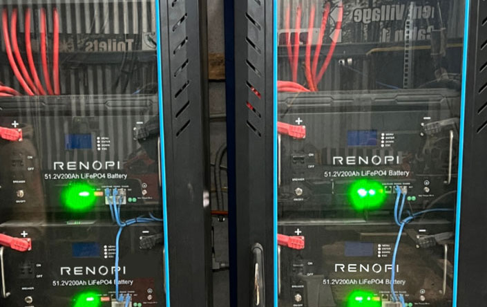 Инвертор RENOPI 24kva Off Grid 100KWH Lifepo4 Аккумуляторная система в Австралии